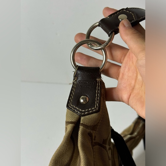COACH SIGNATURE HOBO SHOULDER HANDBAG - Picture 7 of 14